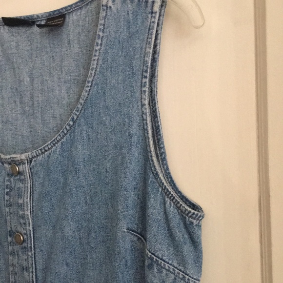💙Vintage Cotton Denim Jumper - Picture 4 of 8